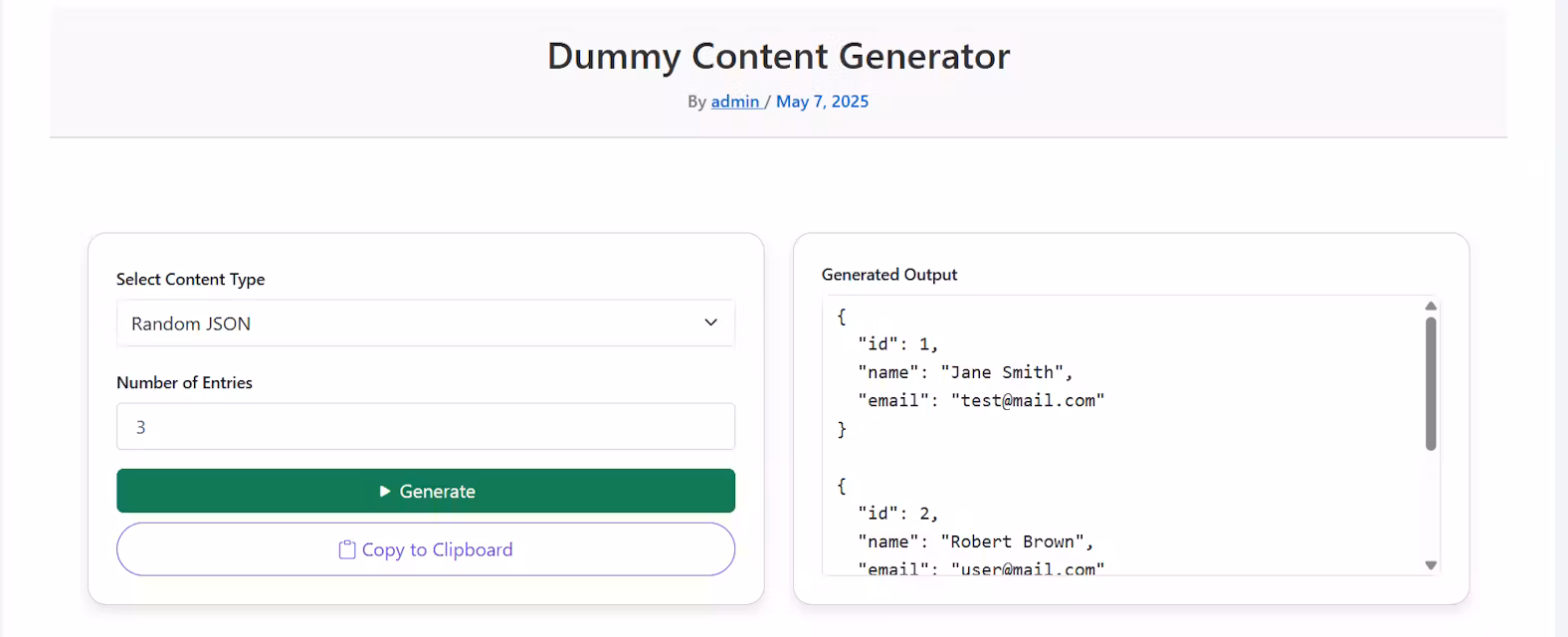 Why Every Web Developer Needs a Dummy Content Generator Tool